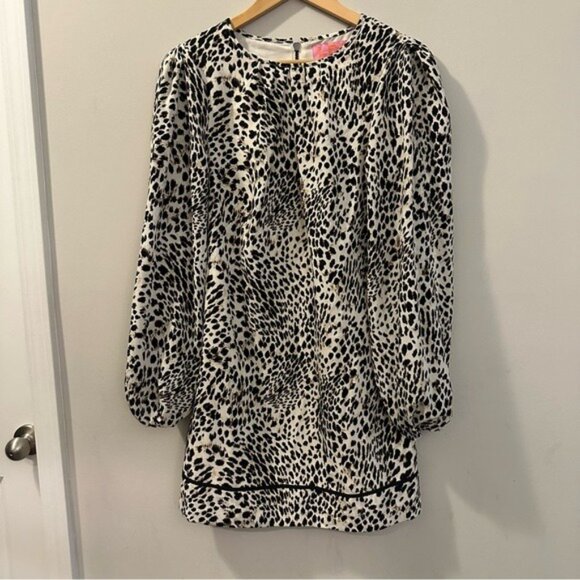 LDT Leopard Print Women's Dress Size 4 NWT - Picture 2 of 10